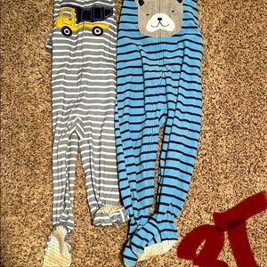 3t boys footie pajamas